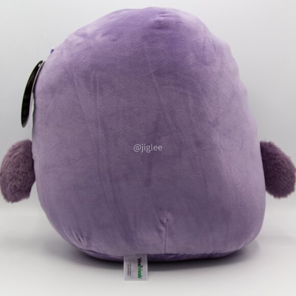 12" VeeFriends Karma Kiwi Purple Bird Select Series Squishmallows Plush Toy - Picture 4 of 7